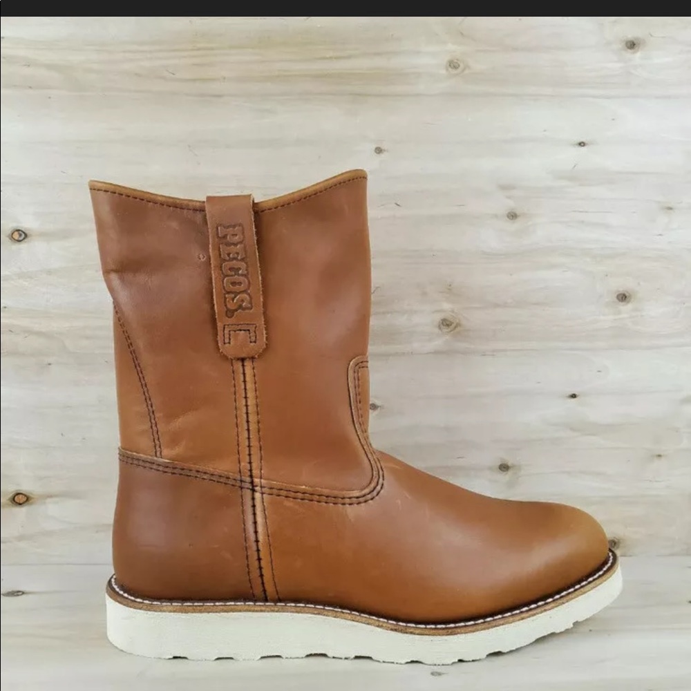 RED WING PECOS 866 TRACTION TRED 9" SOFT TOE Boots